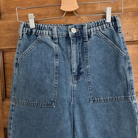 NWOT! BDG Urban Outfitters UO High Waist Baggy Denim Luca Jean Joggers - 26 - Picture 4 of 7